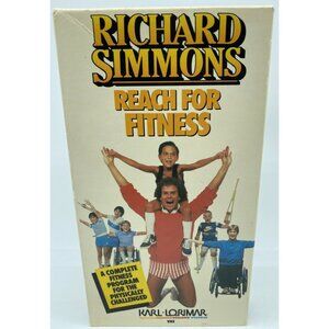 Richard Simmons Reach For Fitness Handicapped Physically Challenged Disabled VHS